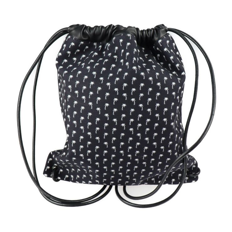 Saint Laurent Paris Backpack Daypack 553919 Hpq4e 1070 Canvas Lambskin Black