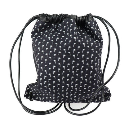 Saint Laurent Paris Backpack Daypack 553919 Hpq4e 1070 Canvas Lambskin Black
