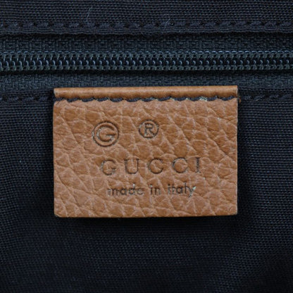 Gucci Tote Bag 354665 Leather Brownish Gold Hardware Bamboo Shoulder Bag Tassel