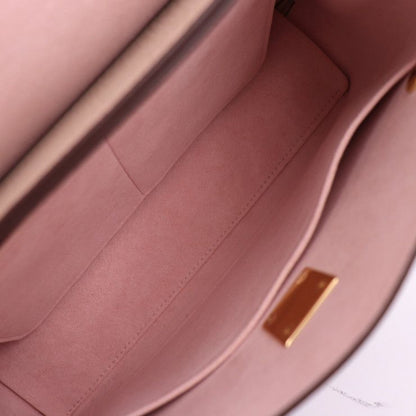 Louis Vuitton Lock Me Ever MM Handbag M56094 Grained Calfleather Glazed