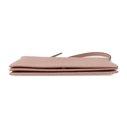 Gucci Shoulder Wallet Shoulder Bag 368231 Calf Leather Pinkish Gold Hardware