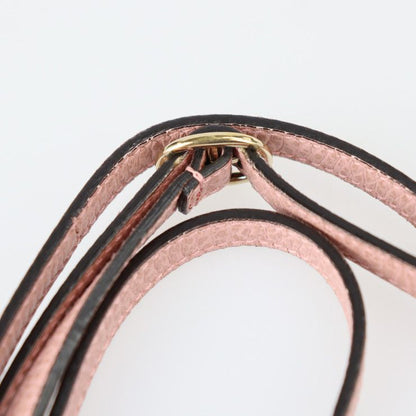 Gucci Shoulder Wallet Shoulder Bag 368231 Calf Leather Pinkish Gold Hardware