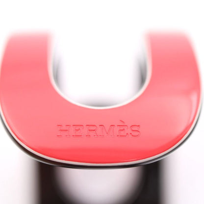 Hermes Variation Bangle - Lacquered Wood Pinkish-black Cuff Bracelet
