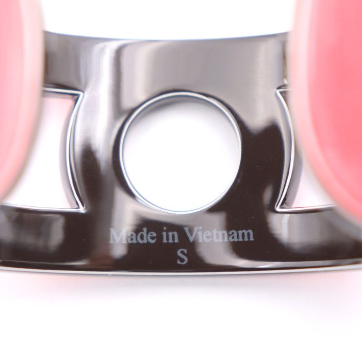 Hermes Variation Bangle - Lacquered Wood Pinkish-black Cuff Bracelet