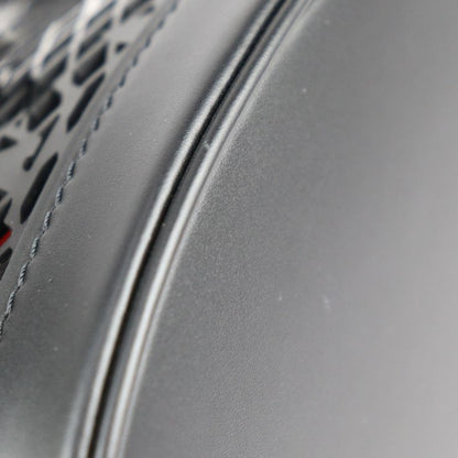 Louis Vuitton Bucket PM Tote Bag M20352 Patent Calf Leather Black Red Monogram