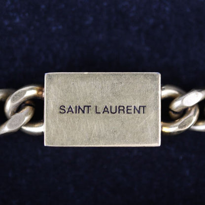 Saint Laurent Kate Small Chain Shoulder Bag 469390 Leather Gold Black YSL Logo