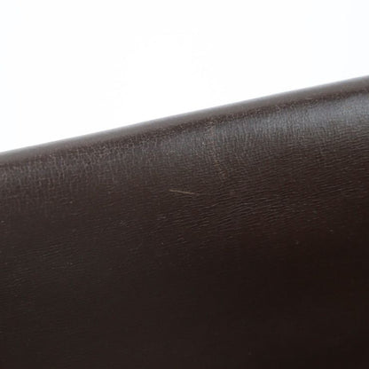 Hermes Clutch Bag - Box Calf Dark Brown FACO GM 35 Second Bag Document Bag