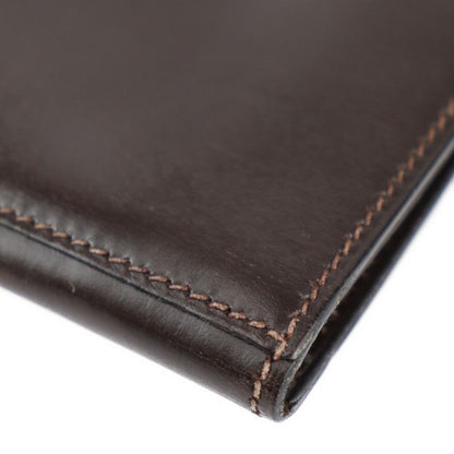 Hermes Clutch Bag - Box Calf Dark Brown FACO GM 35 Second Bag Document Bag