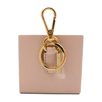 Fendi Minibox Charm Mini Box Key Holder 7ar917 Leather Rose Gold Hardware Bag