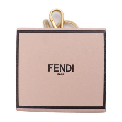 Fendi Minibox Charm Mini Box Key Holder 7ar917 Leather Rose Gold Hardware Bag