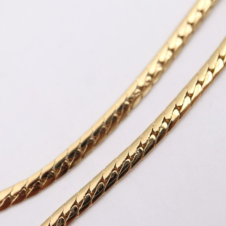 Christian DIOR Necklace - Metal Rhinestone Gold Black CD Logo Choker