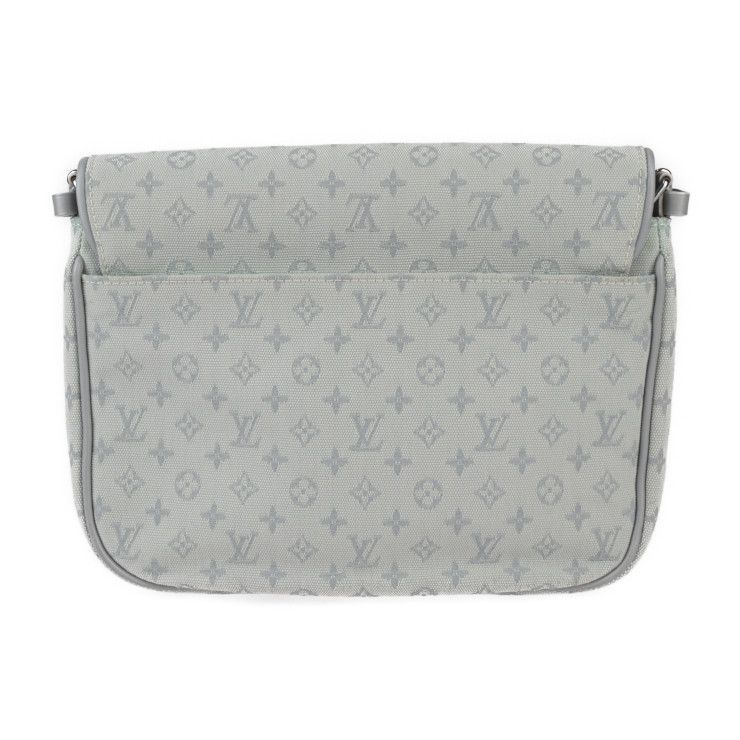 Louis Vuitton Contre De Fe Musette Shoulder Bag M92279 Canvas Leather Grayish