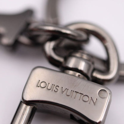 Louis Vuitton Porte Cles LV Spray Key Holder M80216 Metal Gunmetal Orange Key