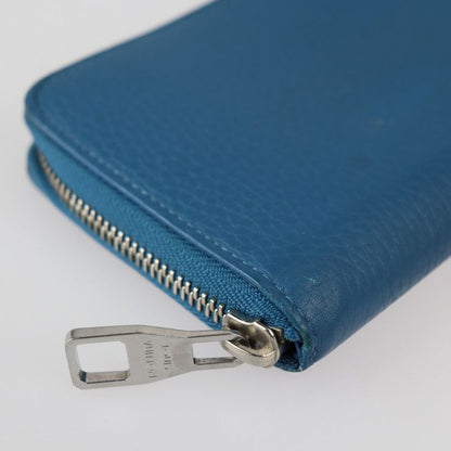 Louis Vuitton Zippy Wallet Vertical Long Wallet M58411 Taurillon Leather Blue