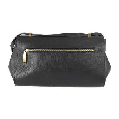 Bottega Veneta Bottega Veneta Angle Shoulder Bag 576143 Calf Leather Black Gold
