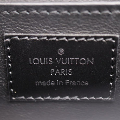 Louis Vuitton LV Arc Handbag M55501 Leather Tweed Black Multicolor Silver