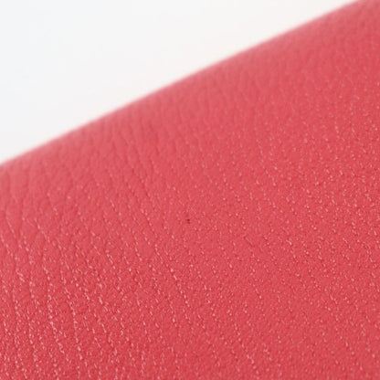 Hermes Opry Clutch Bag - Chevre Rose Lipstick Pink Silver Hardware Second Bag