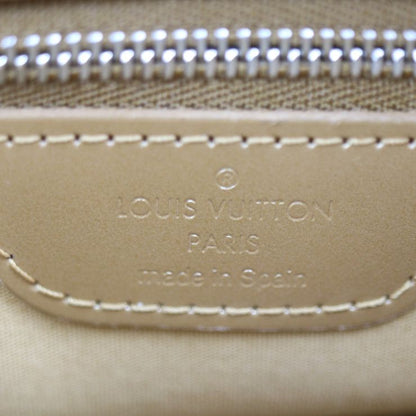 Louis Vuitton Stockton Handbag M55117 Leather Ambre Goldish Silver Hardware