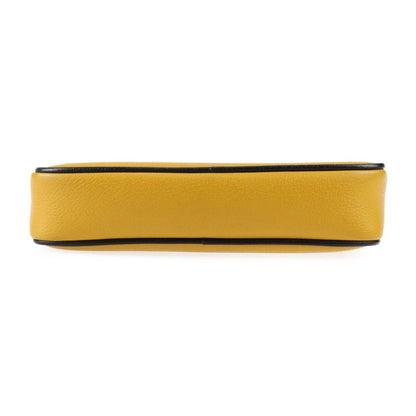 Gucci Belt Bag Waist Bag 602695 Leather Yellow Multicolor Gold Hardware SONY