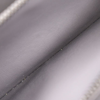 Louis Vuitton Zippy Wallet Vertical Fold Wallet M81384 Leather Gris Grey Black