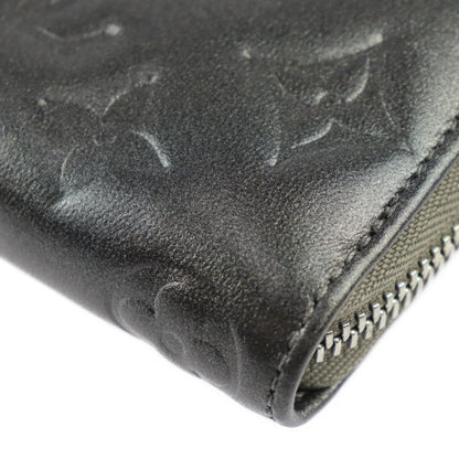 Louis Vuitton Coussin Zippy Wallet Long Wallet M81763 Lambleather Anthracite