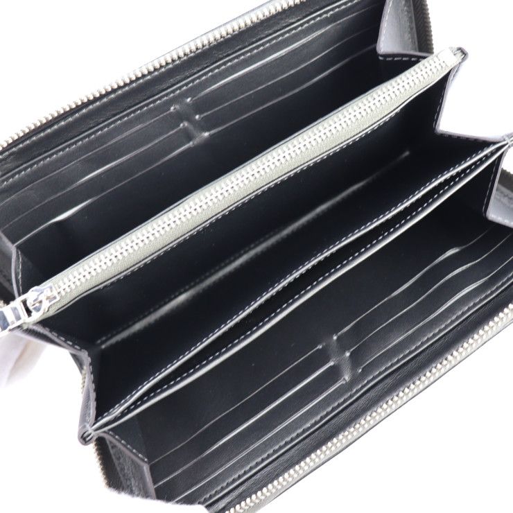 Louis Vuitton Coussin Zippy Wallet Long Wallet M81763 Lambleather Anthracite