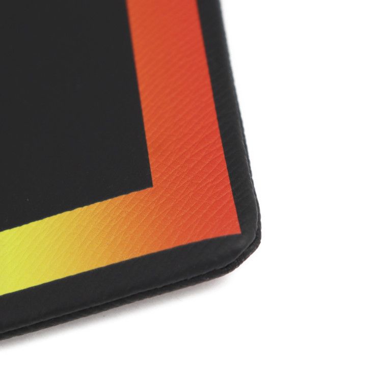 Louis Vuitton Pochette A4 Clutch Bag M30347 Leather Black Rainbow Taiga Rainbow