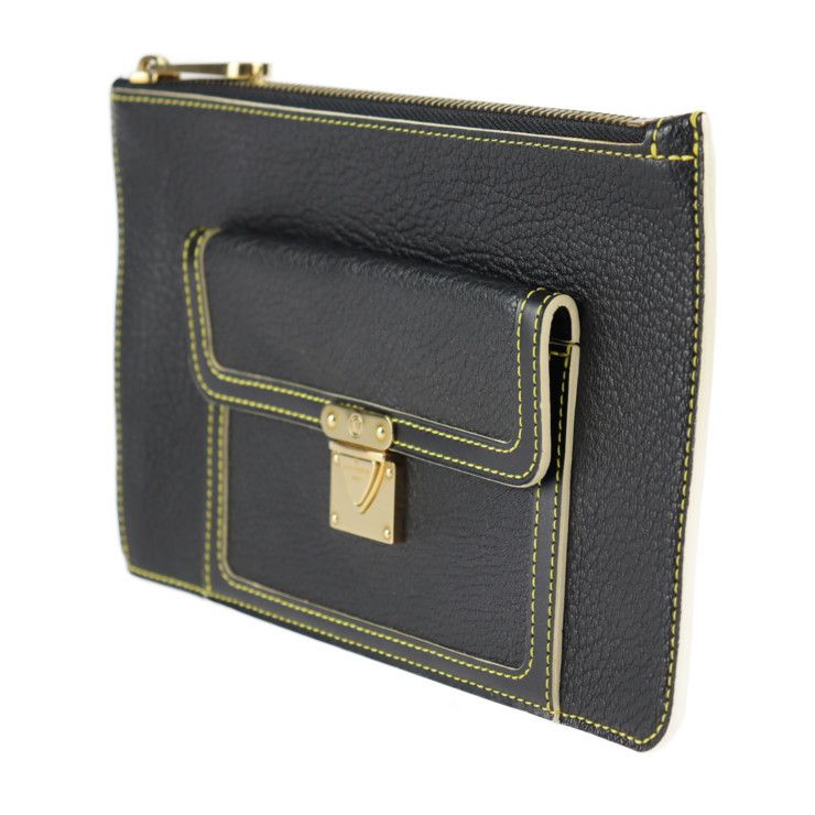 Louis Vuitton Unseparable GM Long Wallet M91940 Leather Black Gold Hardware