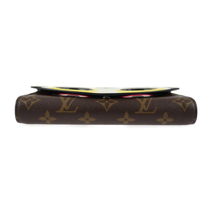 Louis Vuitton Portefeuille Chain Shoulder Bag M67256 PVC Leather Brown Multicolo
