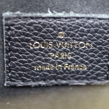 Louis Vuitton Victoire Shoulder Bag M41730 PVC Calf Leather Brown Black Gold