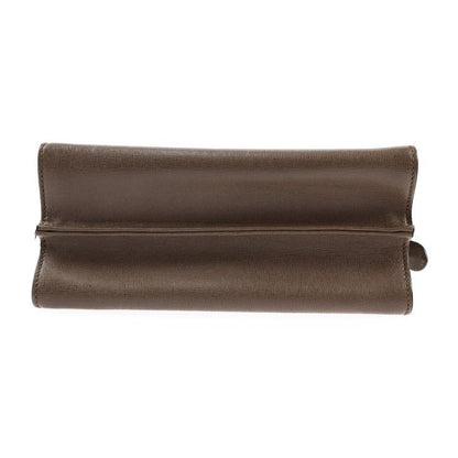 Fendi Demi Jules Piccola Handbag 8bt245 Leather Brownish Gold Hardware 2WAY