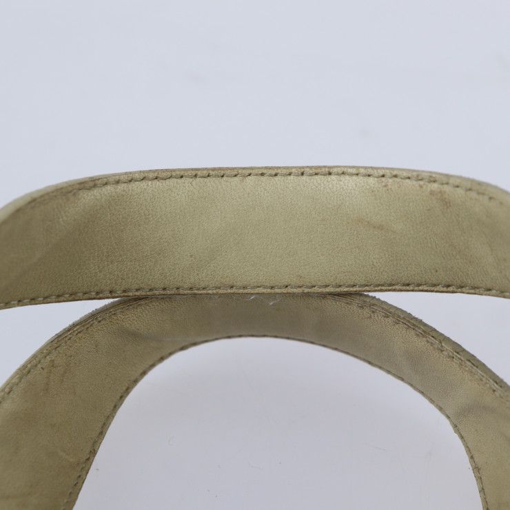 Bottega Veneta Bottega Veneta Handbag 162208 Leather Light Beige Gold Hardware