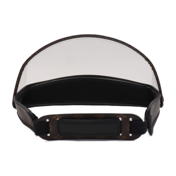 Louis Vuitton Vigier LV Shield Other Hat M76727 PVC Leather Brown Black Clear