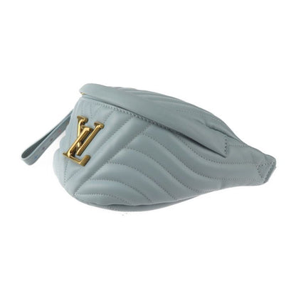 Louis Vuitton New Wave Bum Bag Waist Bag M55331 Smooth Calf Leather Light Blue