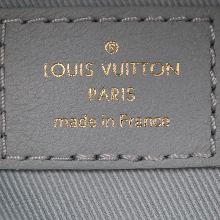 Louis Vuitton New Wave Bum Bag Waist Bag M55331 Smooth Calf Leather Light Blue