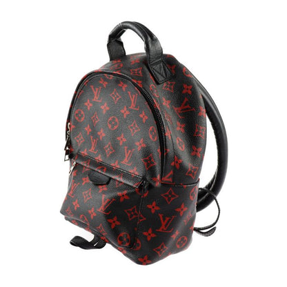 Louis Vuitton Palm Springs PM Backpack Daypack M41458 Coated Canvas Black Red