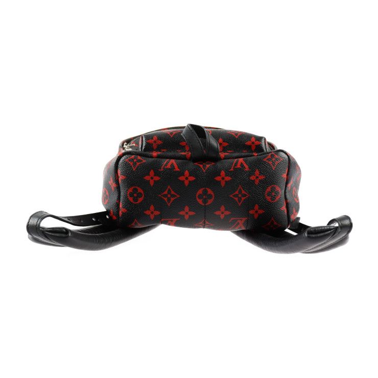 Louis Vuitton Palm Springs PM Backpack Daypack M41458 Coated Canvas Black Red