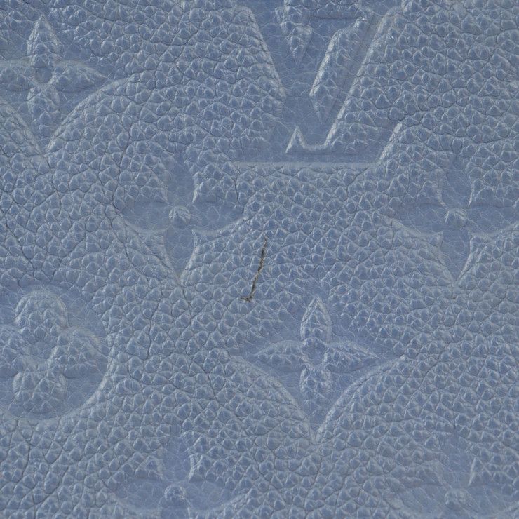 Louis Vuitton Pont Neuf MM Handbag M41751 Leather Denim Ankle Gold Hardware