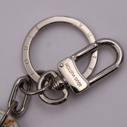 Louis Vuitton Porte Cles Military Tab Key Holder Mp2862 PVC Calf Leather White
