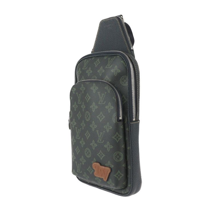 Louis Vuitton Fall Avenuesling Bag Body Bag M46344 PVC Leather Dark Green