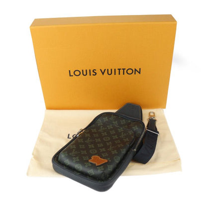 Louis Vuitton Fall Avenuesling Bag Body Bag M46344 PVC Leather Dark Green