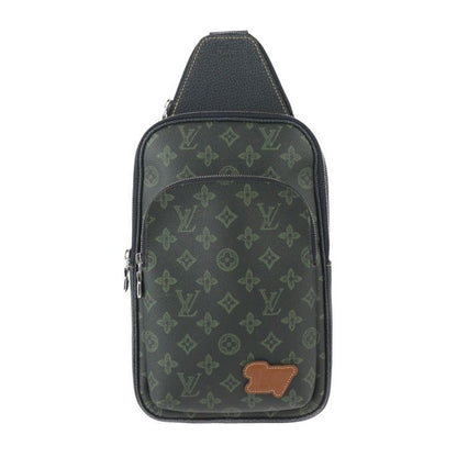 Louis Vuitton Fall Avenuesling Bag Body Bag M46344 PVC Leather Dark Green