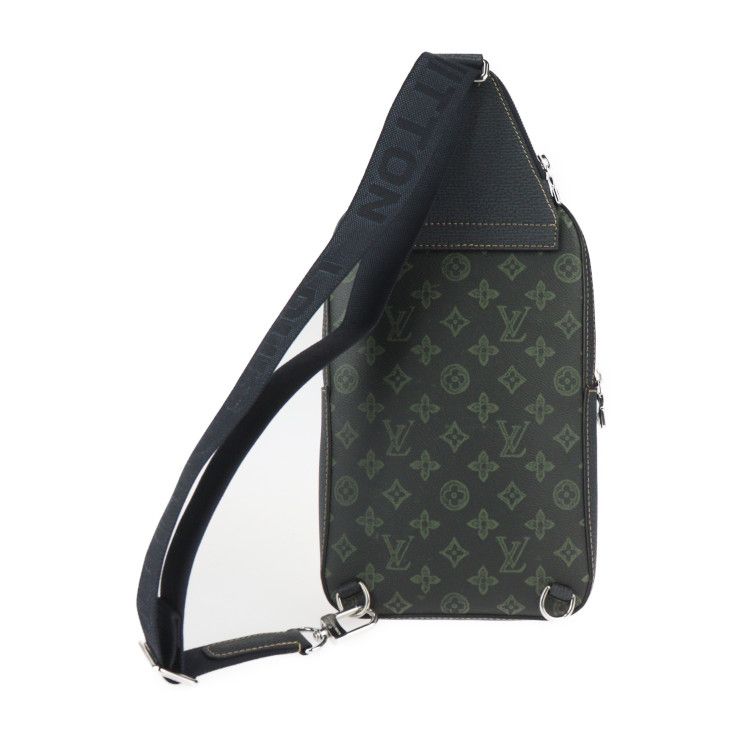 Louis Vuitton Fall Avenuesling Bag Body Bag M46344 PVC Leather Dark Green