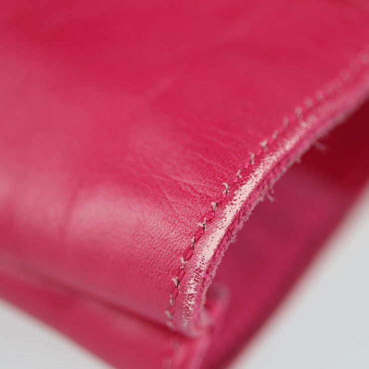 Saint Laurent Paris Vaulisse Tote Bag 314252 Leather Suede Fuchsia Pinkish