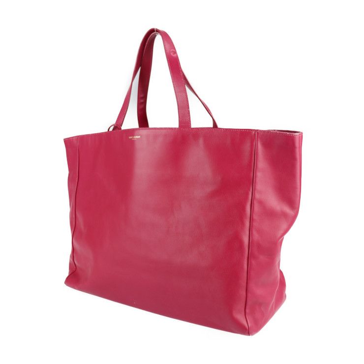 Saint Laurent Paris Vaulisse Tote Bag 314252 Leather Suede Fuchsia Pinkish