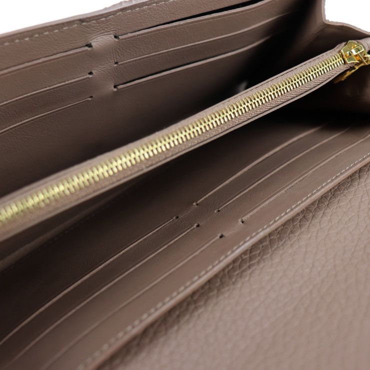 Louis Vuitton Portefeuille Capucines Long Wallet M62075 Taurillon Leather Taupe