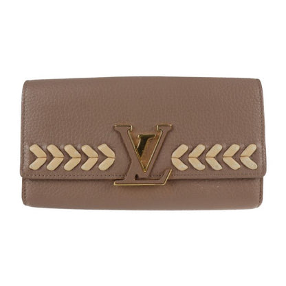 Louis Vuitton Portefeuille Capucines Long Wallet M62075 Taurillon Leather Taupe