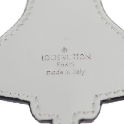 Louis Vuitton Porte Cles Mascot Locket Key Holder Mp2214 Metal Leather Blue