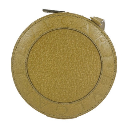 Bvlgari Yoyo Shoulder Bag - Leather Khaki Green B-zero1 Pochette Round Logo