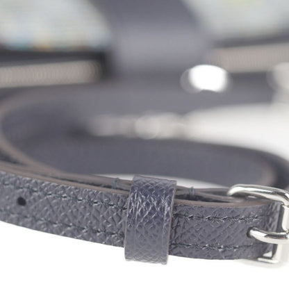 Louis Vuitton Petite Mal Shoulder Bag M55512 Coated Canvas Leather Blue Black